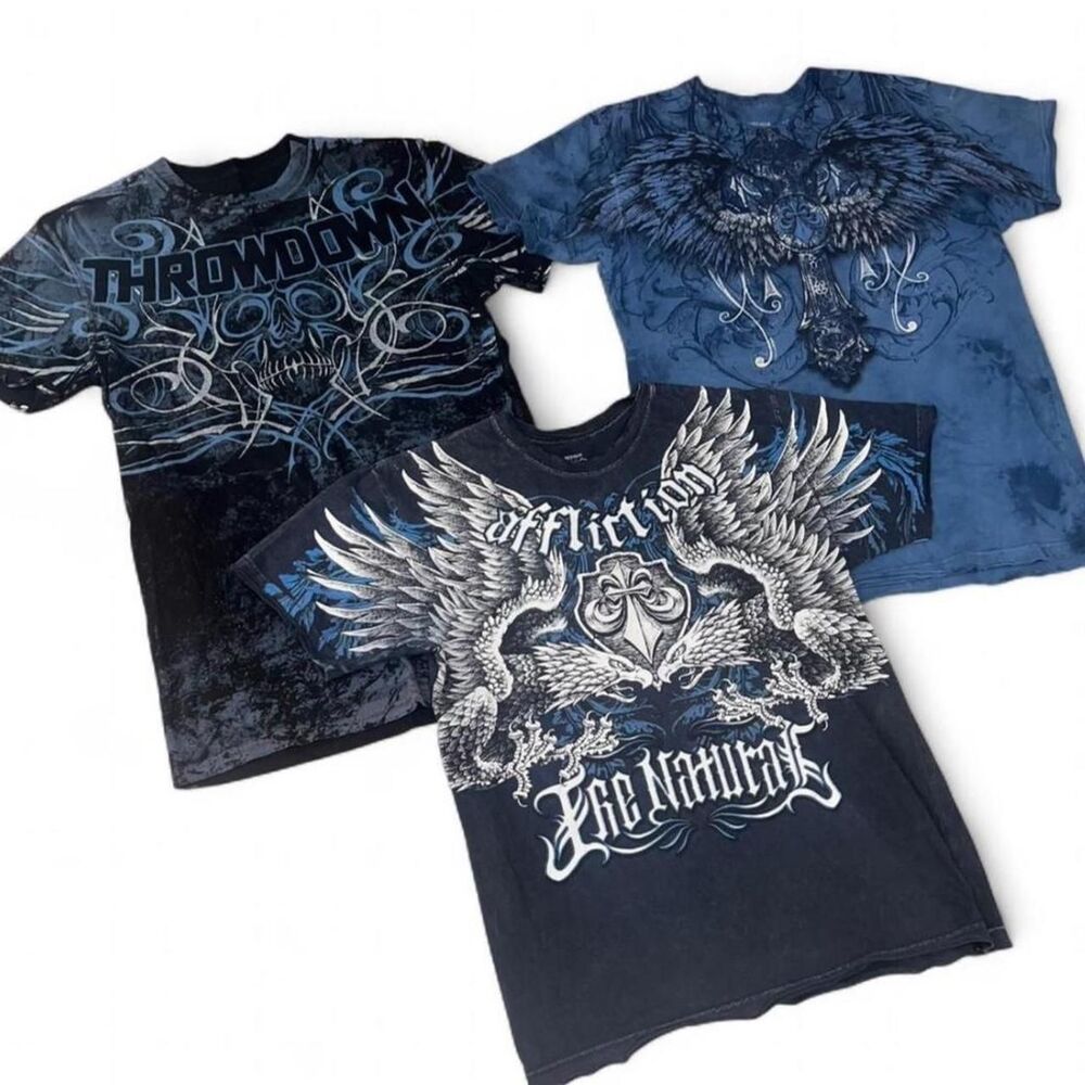 Affliction Men's multi T-shirt